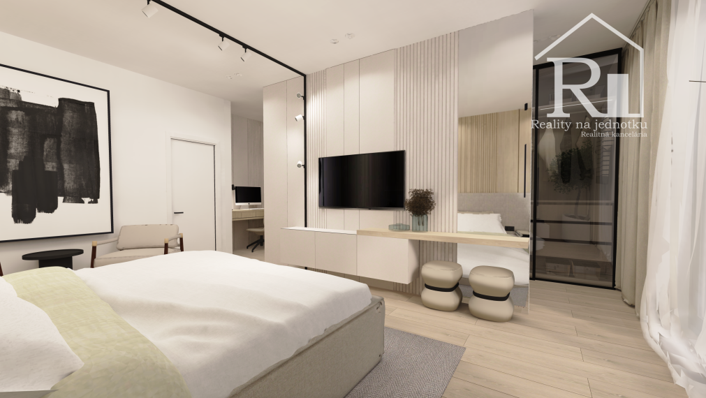 Luxusné bývanie v byte s vlastnosťami rodinného domu