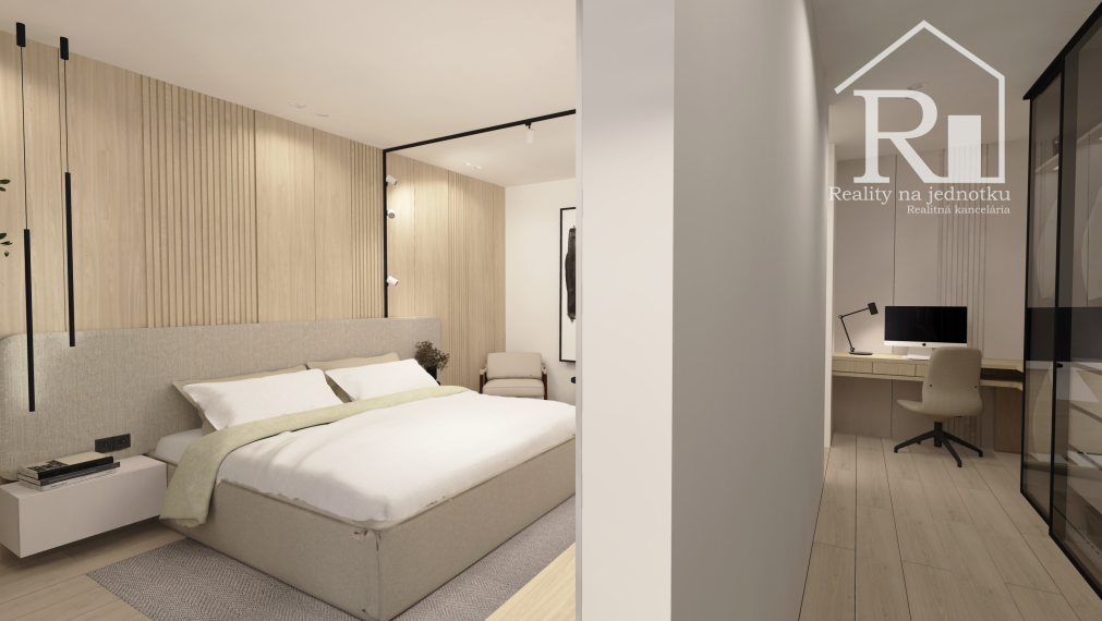 Luxusné bývanie v byte s vlastnosťami rodinného domu