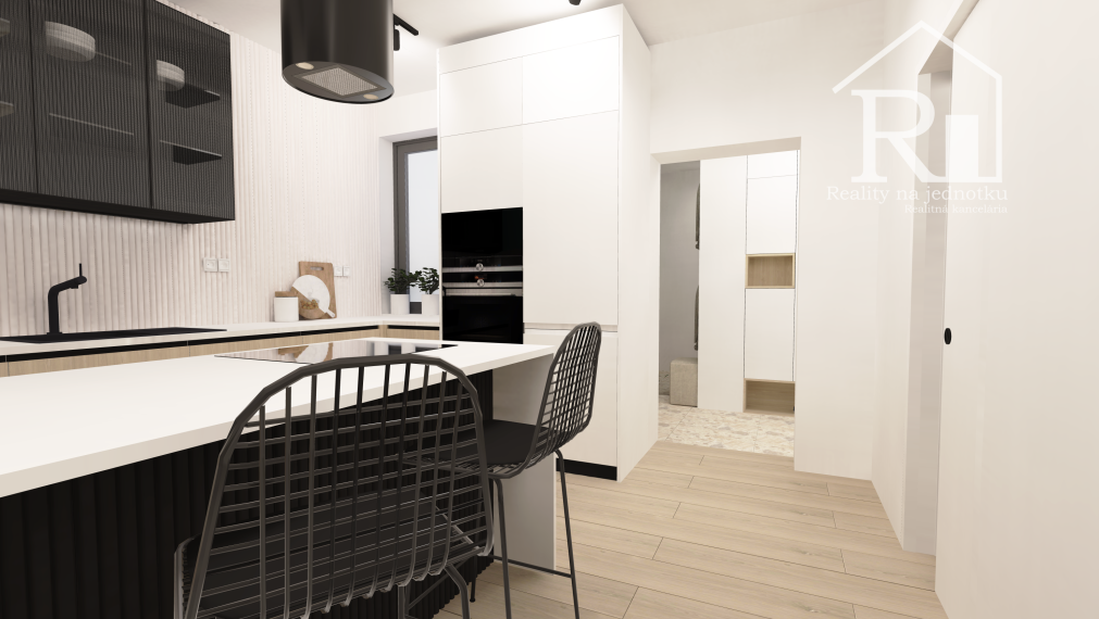 Luxusné bývanie v byte s vlastnosťami rodinného domu