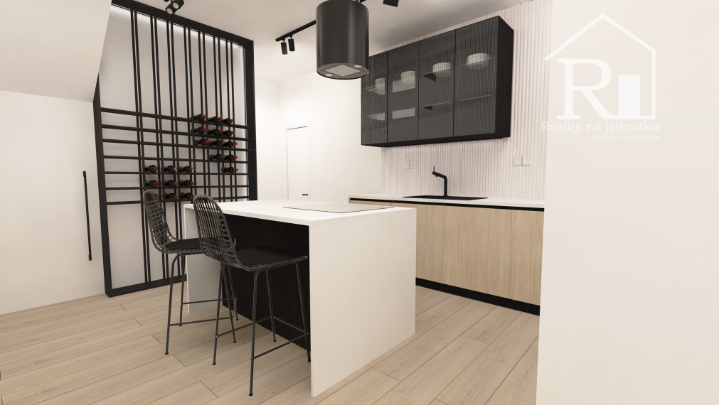 Luxusné bývanie v byte s vlastnosťami rodinného domu