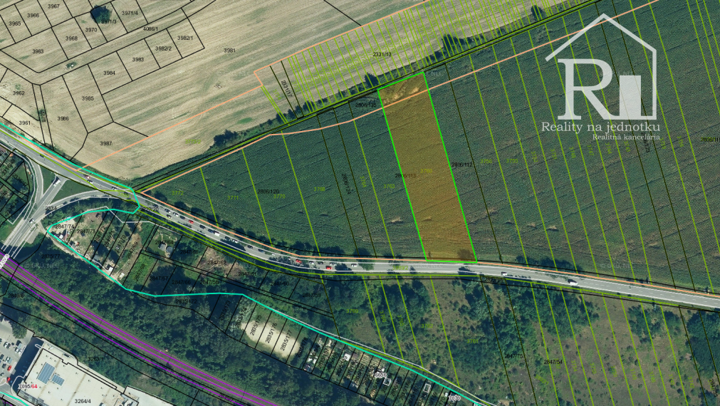 Exkluzívny predaj podielovej časti investičného pozemku v Devínskej Novej Vsi