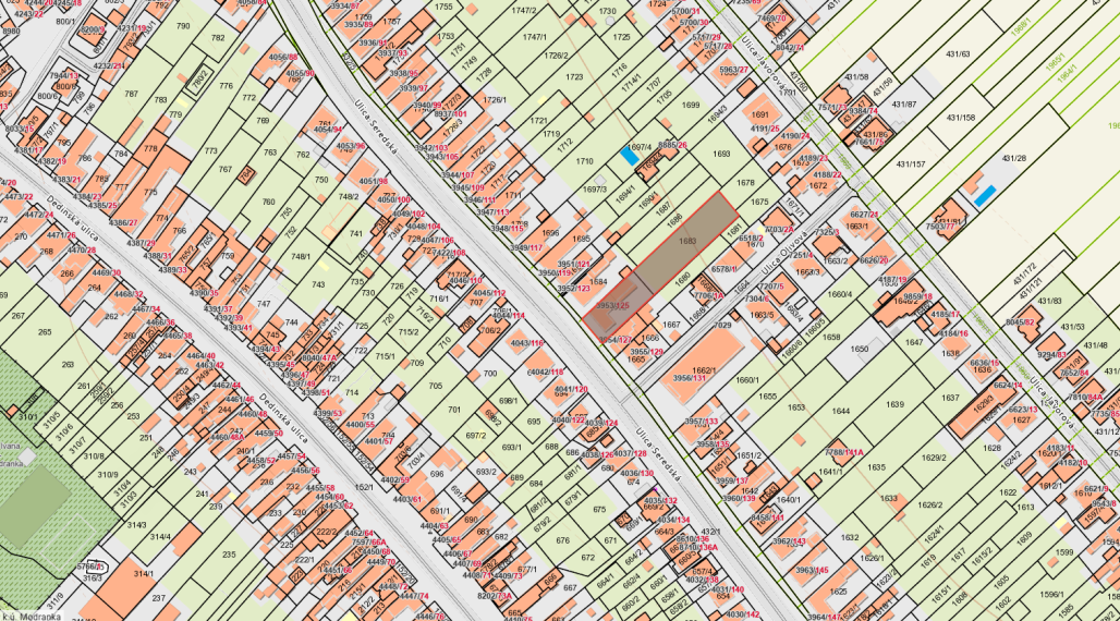 Stavebný pozemok 1 755 m² intravilán Trnava-Modranka – perfektný na rodinný doma alebo výstavbu